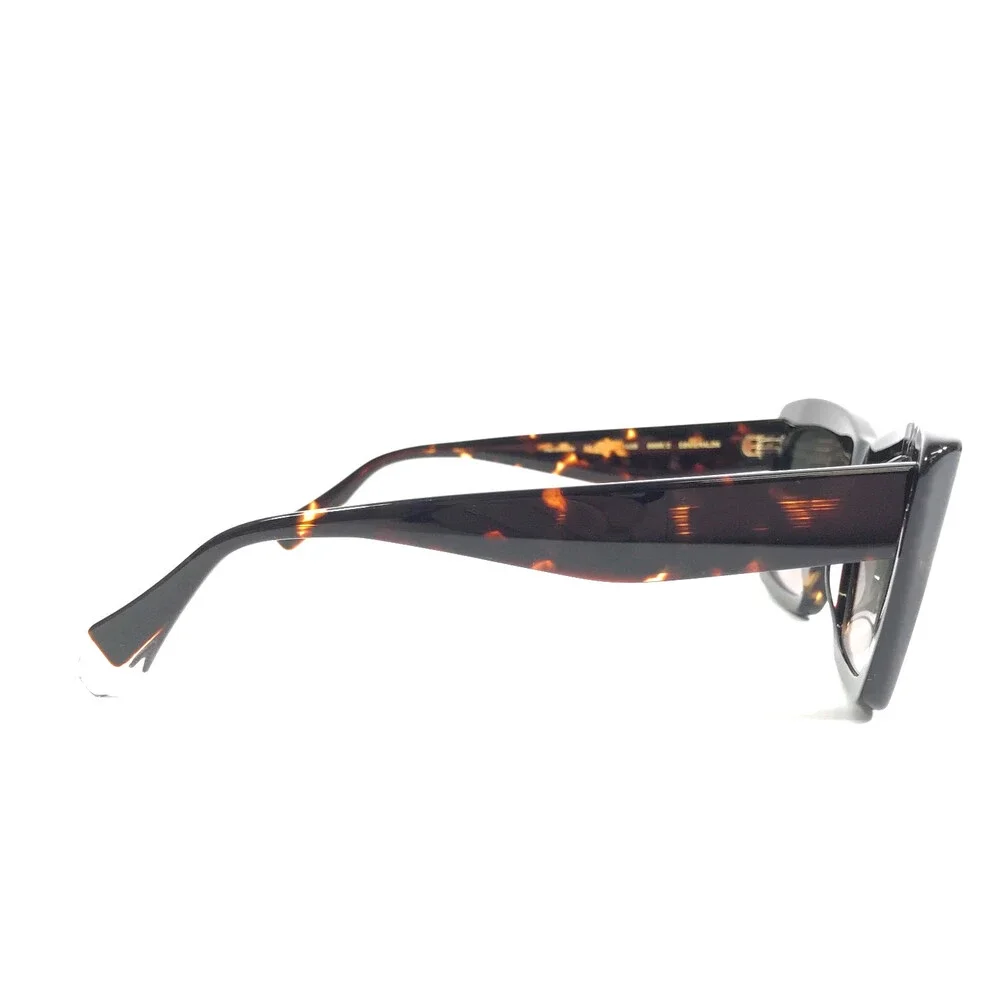 Gigi Studios Sunglasses ESMERALDA 6868/2 Dark Tortoise w/ Green Gradient Lenses